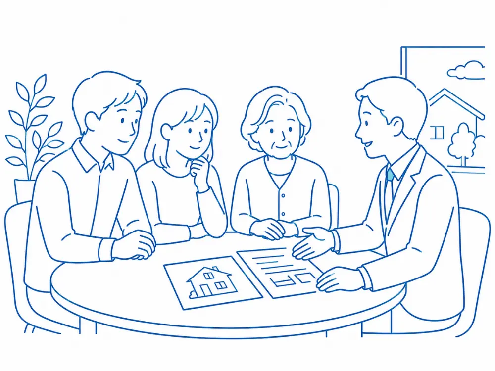 無料相談の様子