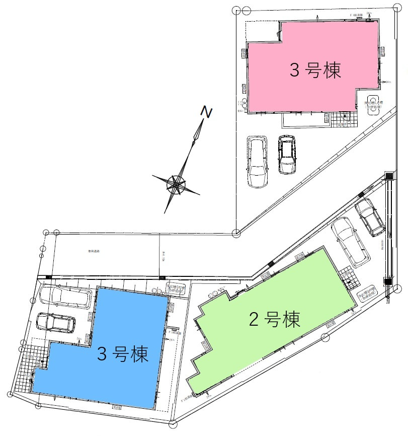 与那原板良敷 新築分譲住宅全3棟申込状況最終更新日:2025.10.24