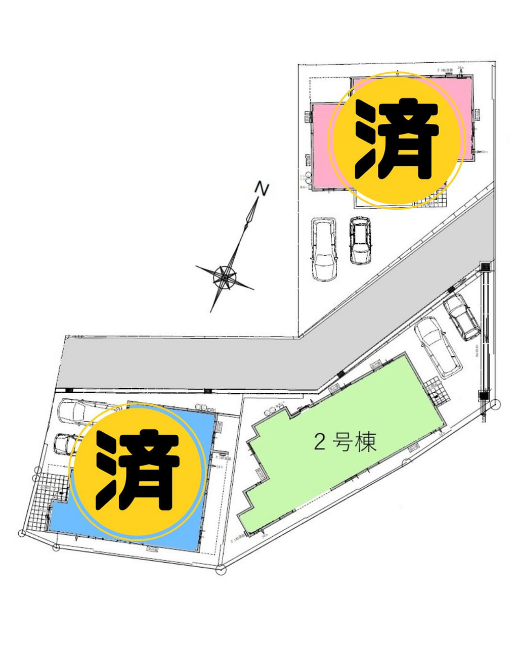 与那原板良敷 新築分譲住宅全3棟申込状況最終更新日:2025.10.29