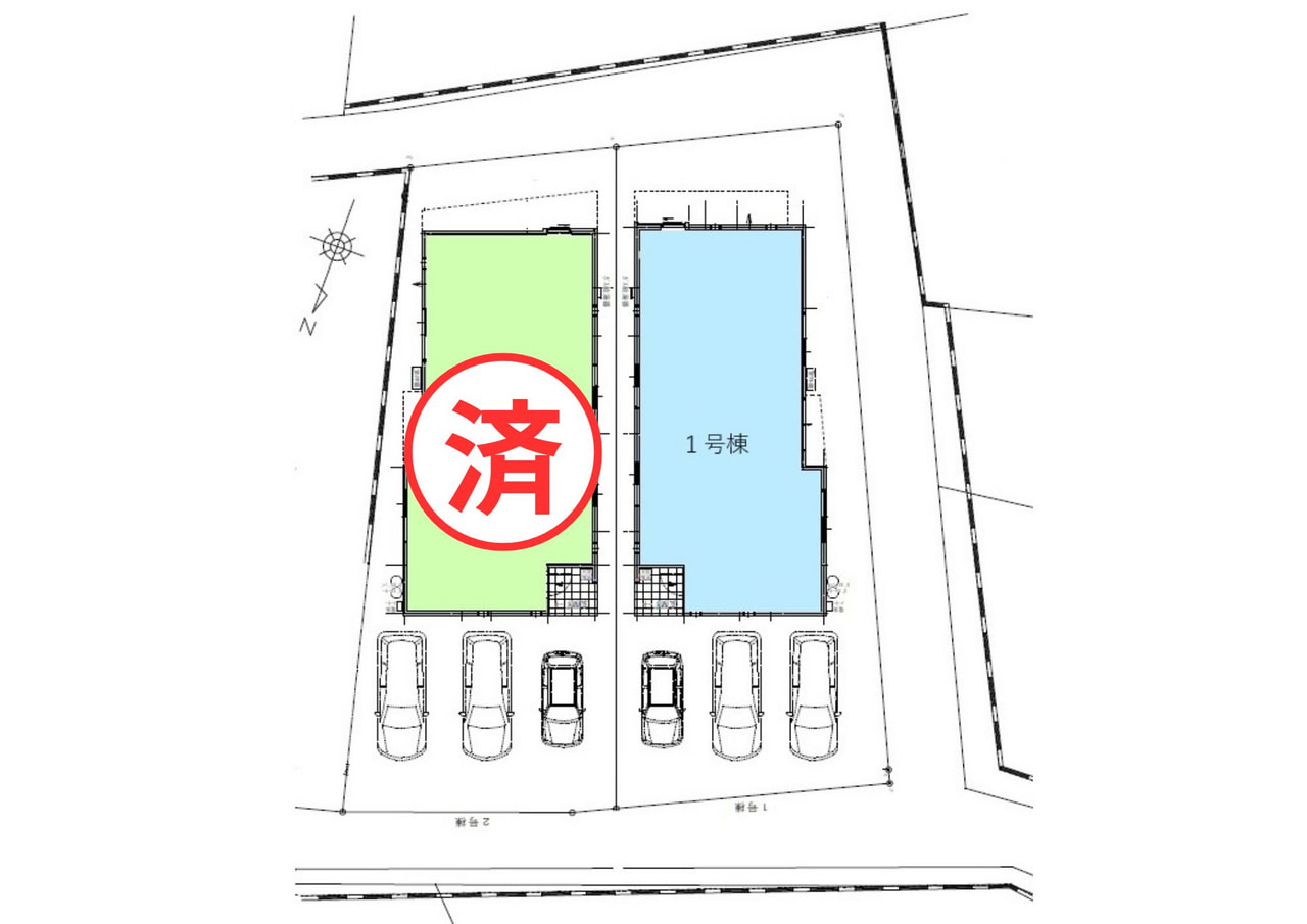 うるま市塩屋 新築分譲住宅全２棟申込状況最終更新日：2026.4.27