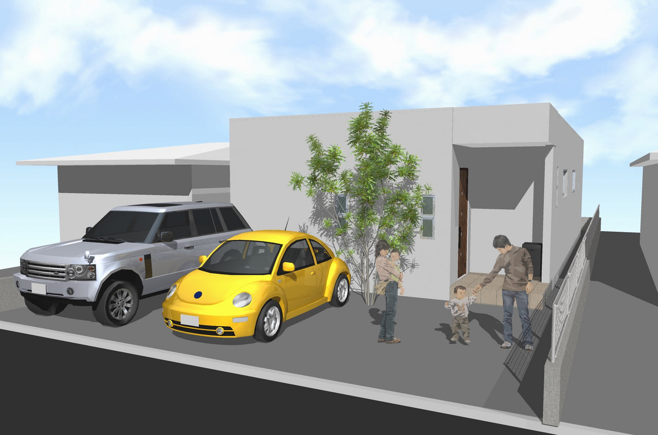 うるま市塩屋1:2号棟外観